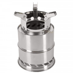 Grafner Grafner Gaskocher Edelstahl Campingkocher Outdoor Holz-Ofen, O 13,5 x 21,5 cm  Газовая плита Grafner, походная печь из нержавеющей стали, уличная дровяная печь, O 13,5 x 21,5 см