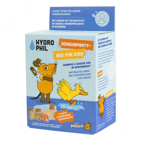 Hydrophil Korperpflege-Set Kids Schaumparty Maus  Набор средств личной гигиены Kids Foam Party Mouse