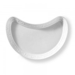 KPM Berlin KPM Kurland Weiss Salatteller halbmondformig 23 x 13 cm КПМ Курланд Вайс Салатная тарелка в форме полумесяца 23 х 13 см