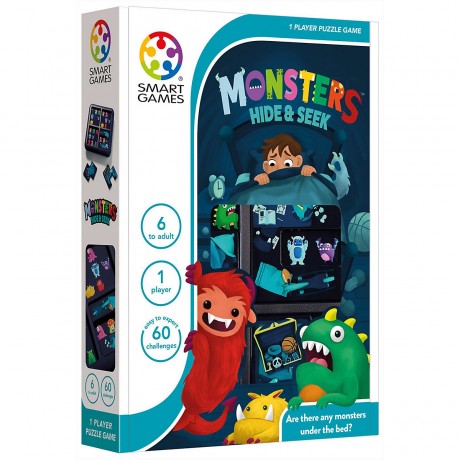 Smart Games Monsters Hide  Seek (60 opdrachten) Monsters Hide Seek (60 боевых драконов)