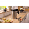 BOSCH BOSCH Wasserkocher TWK6M480, 1,7 Liter 2400W Edelstahl Tassenanzeige Wasserstandsanzeige  Чайник BOSCH TWK6M480, 1,7 л, 2400 Вт, чашка из нержавеющей стали, индикатор уровня воды