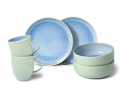Villeroy & Boch Crafted Blueberry Fruhstucks-Set, turkis, 6-teilig Crafted Blueberry Бирюзовый набор для завтрака, 6 предметов, 2 персоны