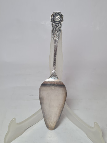 Besteck Hildesheimer Набор: щипцы 10,5 см и лопатка для торта 22 см, в упаковке, Германия, 1960-70гг.