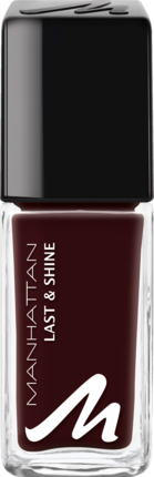 MANHATTAN Cosmetics Лак для ногтей Last & Shine Nail Polish 560 RED NIGHT, 10 мл