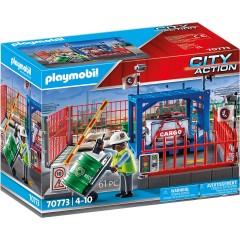 PLAYMOBIL PLAYMOBIL 70773 Frachtlager PLAYMOBIL 70773 Хранение груза