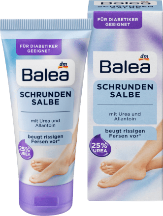 Balea Fuß-Creme, Schrundensalbe mit 25% Urea, 50 ml Крем для ног с Мочевиной