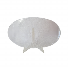 Studio Nova Sun Valley Стеклянное овальное блюдо &quot;Деревья&quot;, 43 x 27 см, Германия, 1960-70гг.