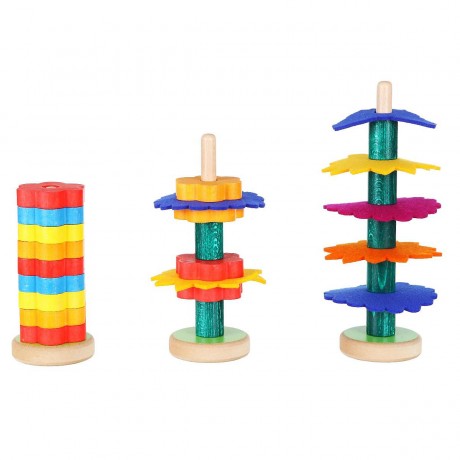 SINA®SPIELZEUG Holzspielzeug Garten Steckspiel Подключаемая игра в сад с деревянными игрушками