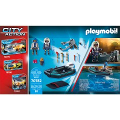 PLAYMOBIL PLAYMOBIL 70782 Polizei-Jetpack: Festnahme des Kunstraubers PLAYMOBIL 70782 Police Jetpack: арестуйте вора произведений искусства