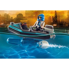 PLAYMOBIL PLAYMOBIL 70782 Polizei-Jetpack: Festnahme des Kunstraubers PLAYMOBIL 70782 Police Jetpack: арестуйте вора произведений искусства
