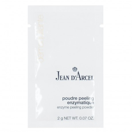 JEAN D'ARCEL poudre peeling enzymatique DEMAQUILLANTE Peelingpulver einfache Handhabung und Dosierung  Poudre Peeling Enzymatique DEMAQUILLANTE порошок для пилинга простота в обращении и дозировке