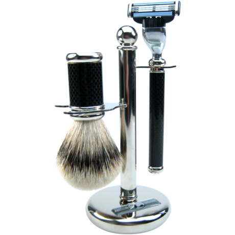 Golddachs Rasierset, Zupfhaar  Бритвенный набор, выщипанные волосы