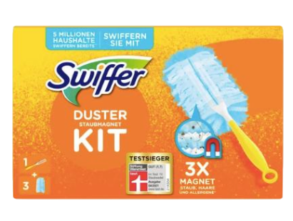 Swiffer STAUBmagnet Starterset (1+3) 2stk Свиффер Магнитная щетка для удаления пыли Стартовый комплект 2 штуки