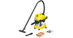 Karcher Karcher WD 4 S V-20/5/22, Nass-/Trockensauger gelb/edelstahl  gelb/edelstahl Karcher WD 4 S V-20/5/22, Пылесос для влажной и сухой уборки желтый/нержавеющая сталь