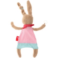 sigikid Schnuller-Schnuffeltuch Hase pink (38847) Соска-комбинезон кролик розовый (38847)