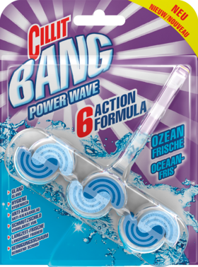 Cillit BANG Power Wave туалет  Spüler Ozean-Frisch, 1 шт