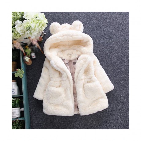 frler frler Hasenohren Mantel fur Madchen Mantel fur Madchen frler пальто с кроличьими ушками для девочек пальто для девочек