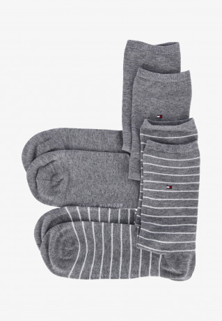 Tommy Hilfiger Socks grau- weiss Носки серо-белый