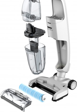 FAKIR FAKIR Hartbodenreiniger Starky WDA 700 Wet Dry, 120 W, beutellos, Selbstreinigungsfunktion, 2 Stufen, Spotfunktion, 2-Tank-System, 22,2V FAKIR Средство для мытья твердых полов Starky WDA 700 Wet Dry, 120 Вт, без мешка, функция самоочистки, 2 уровн