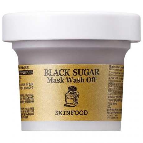 SKINFOOD Black Sugar Mask Wash Off  Смываемая маска с черным сахаром