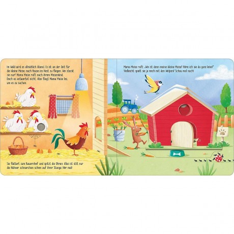 arsEdition Verlag Mein Sound-Klappenbuch: Klapp auf! Wer piept denn da? Моя звуковая книжечка: Открой! Кто это пищит?