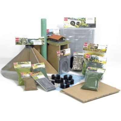 Busch Busch Modelleisenbahn Grosses Landschaftsbauset Модель железной дороги Busch Большой ландшафтный конструктор