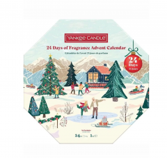 Yankee Candle Адвент календарь &quot;24 Days of Fragrance&quot;, свечи 24 шт и подсвечник