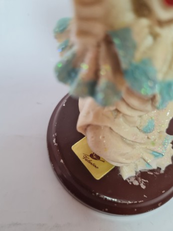 Valentino Винтажная Коллекционная фигурка "Клоун с шарами", 13см х 7 см, Италия, 1950-60гг.