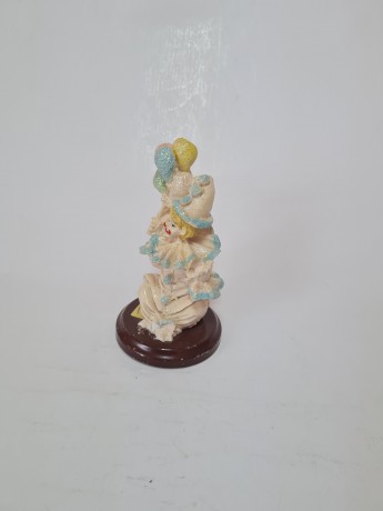 Valentino Винтажная Коллекционная фигурка "Клоун с шарами", 13см х 7 см, Италия, 1950-60гг.