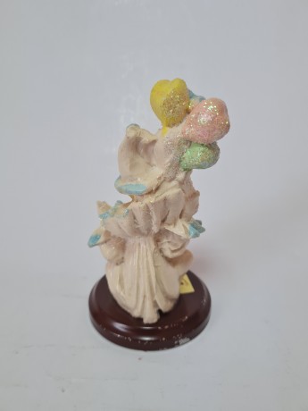 Valentino Винтажная Коллекционная фигурка "Клоун с шарами", 13см х 7 см, Италия, 1950-60гг.