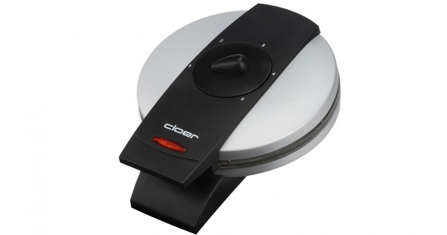 Cloer Cloer Waffeleisen 1629 silber/schwarz, 930 Watt  silber/schwarz Вафельница Cloer 1629 серебристый/черный, 930 Вт
