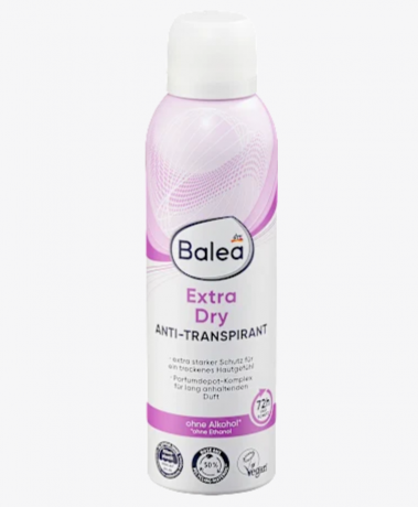 Balea Antitranspirant Deospray Extra Dry, 200 ml,  Балеа Дезодорант спрей Экстра защита на 72ч