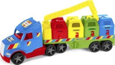 Wader Magic Truck Basic Muellwagen Волшебный грузовик Базовый мусоровоз