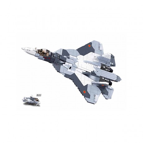 Sluban Klemmbausteine Dusenjager Modell 57 (893 Teile) Dusenjager модель 57 (893 детали)