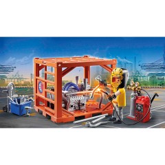 PLAYMOBIL PLAYMOBIL 70774 Containerfertigung Производство контейнеров PLAYMOBIL 70774