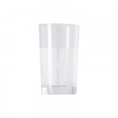 Thomas Thomas Nordic Stripes Soft White Becher Glas h: 12,6 cm / 345 ml Стеклянная кружка Thomas Nordic Stripes Soft White высота: 12,6 см / 345 мл
