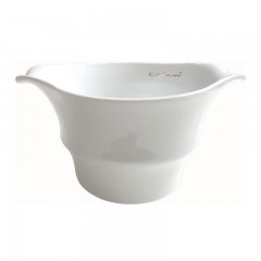 Luigi Colani Luigi Colani Porzellan Ab ovo Black & White Muslischale mit 2 Griffen white 0,40 L Luigi Colani Миска для хлопьев Ab ovo Black & White фарфоровая с 2 ручками белая 0,40 л