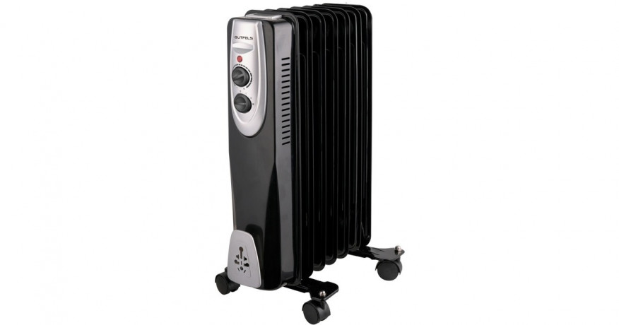 Gutfels Gutfels Ol-Radiator HR32007 schwarz/grau, 2.000 Watt  schwarz/grau Масляный радиатор Gutfels HR32007 черный/серый, 2000 Вт