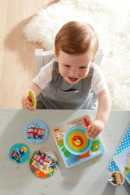 Haba HABA 303252 Holzpuzzle Feuerwehr-Einsatz HABA 303252 Деревянная головоломка Операция пожарной команды