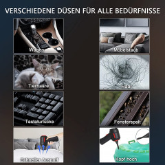 Devenirriche Devenirriche Akku-Handstaubsauger Handstaubsauger,Handstaubsauger Ultraleicht  Беспроводной ручной пылесос Devenirriche, ручной пылесос, сверхлегкий