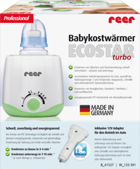 Reer Turbo-Нагреватель пищи младенца	 Auto и Haus "Ecostar", 1 шт