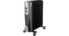 Gutfels Gutfels Ol-Radiator HR32009 schwarz/grau, 2.000 Watt  schwarz/grau Масляный радиатор Gutfels HR32009 черный/серый, 2000 Вт