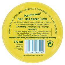 Kaufmann's creme haut und kinder 5stk, Кауфманнс Крем для ухода за чувствительной и сухой кожей, 75 мл x 5 штук