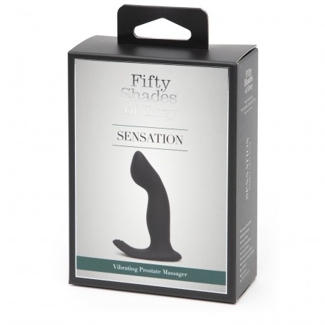 Fifty Shades of Grey Sensation Rechargeable P-Spot Vibrator Сенсационный перезаряжаемый точечный вибратор P