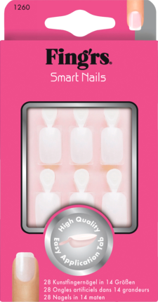 Fing'rs Гель для искусственных ногтей Smart Nails weiß