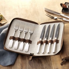 Robbe & Berking Robbe & Berking Alt-Spaten - 925 Sterling Silber Grillset Frozen Black 8-tlg. Robbe & Berking Alt-Spaten - Набор для гриля из стерлингового серебра 925 пробы Frozen Black, 8 предметов.