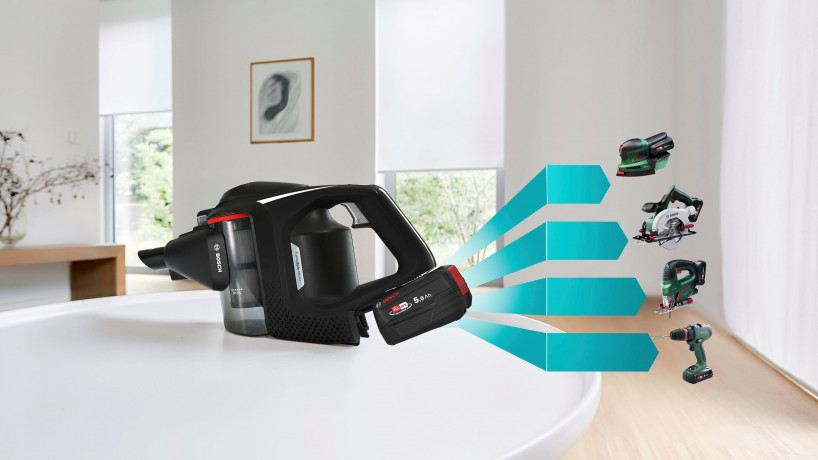 BOSCH BOSCH Akku-Stielstaubsauger BSS8225POW, beutellos  Беспроводной пылесос BOSCH BSS8225POW, без мешка