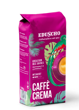 Eduscho Caffe Crema Kreation des Jahres Ganze Bohne 1 kg, Кофе в зернах Crema of the year, 1кг