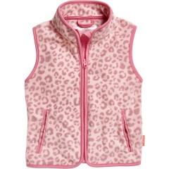 Playshoes Fleece-Weste Leo-Print Fleecewesten fur Madchen Флисовая жилетка Leo-Print Флисовые жилетки для девочек