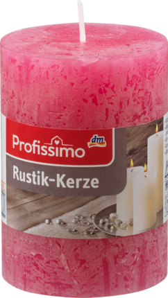 Profissimo Свеча декоративная 100/68 pink, 1 шт